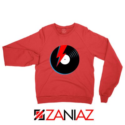 Ziggy Stardust Red Sweatshirt