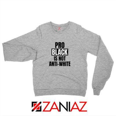 Anti Racism Sport Grey Sweatshirt