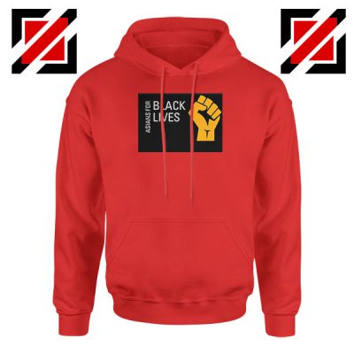Asians For Black Lives Red Hoodie