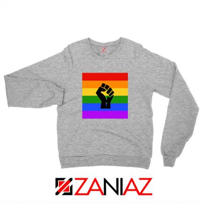 BLM Pride Rainbow Sport Grey Sweatshirt