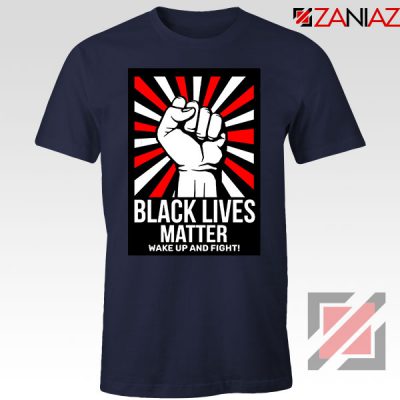 Black Lives Matter Movement Navy Blue Tshirt