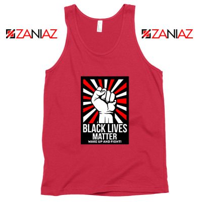 Black Lives Matter Movement Red Tank Top