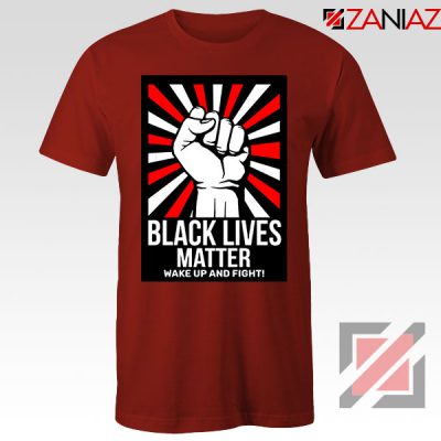 Black Lives Matter Movement Red Tshirt