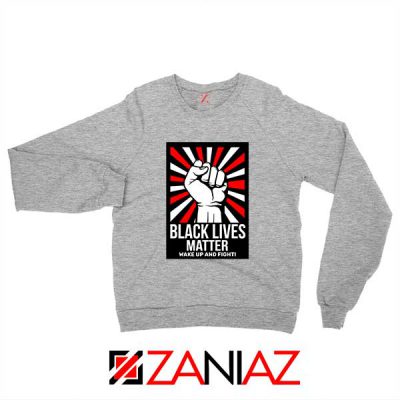 Black Lives Matter Movement Sport Grey Sweatshirt