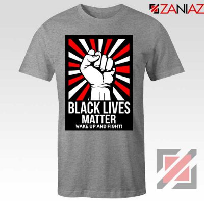 Black Lives Matter Movement Sport Grey Tshirt