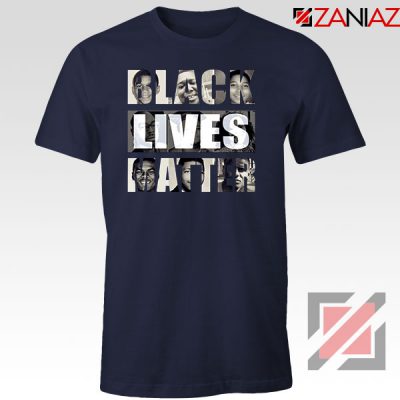 Black Lives Matter Navy Blue Tshirt