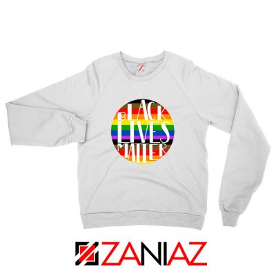 Black Lives Matter Rainbow Sweatshirt