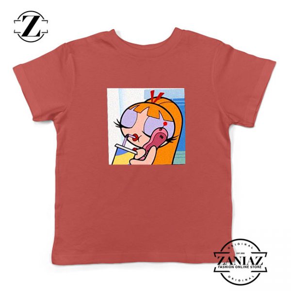 Blossom Character Kids Red Tshirt