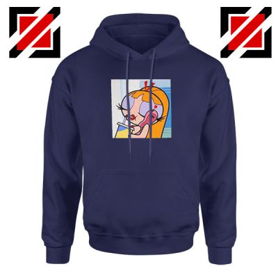 Blossom Character Navy Blue Hoodie