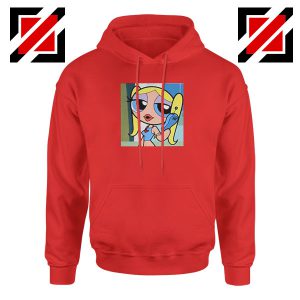 Bubbles Character Red Hoodie