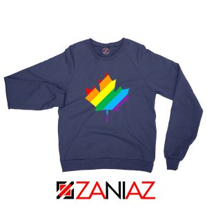 Canada Rainbow Navy Blue Sweatshirt