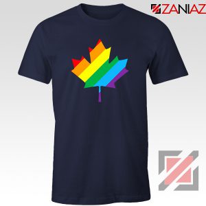 Canada Rainbow Navy Blue Tshirt