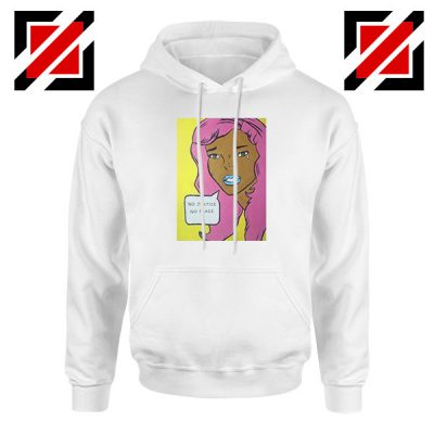 Cheap No Justice No Peace White Hoodie