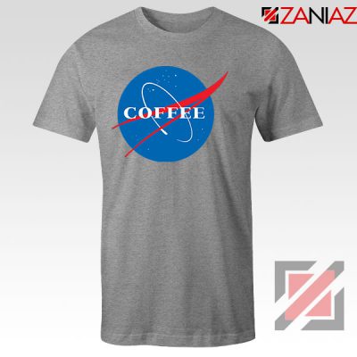 Coffee Nasa Sport Grey Tshirt