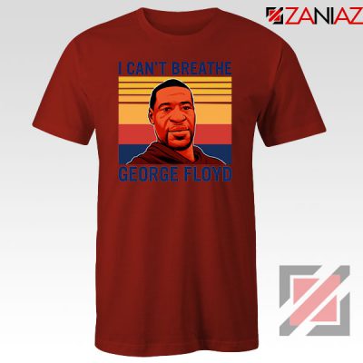 George Floyd Red Tshirt