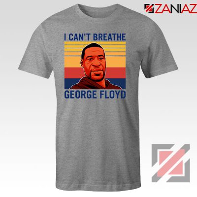 George Floyd Sport Grey Tshirt