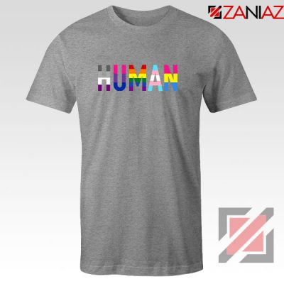 Human Queer Sport Grey Tshirt