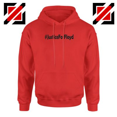 Justice For Floyd Red Hoodie