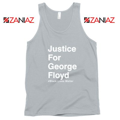 Justice for George Floyd Sport Grey Tank Top