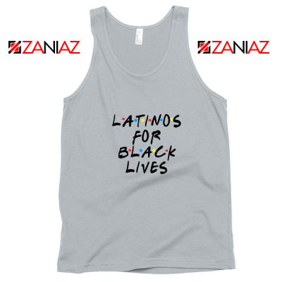 Latino For Black Lives Sport Grey Tank Top