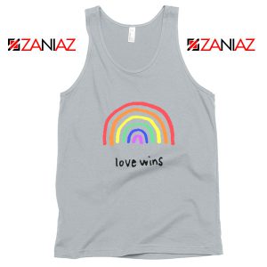 Love Wins Sport Grey Tank Top
