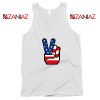 Peace Sign Fingers Tank Top