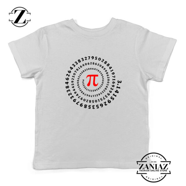 Pi Spiral Kids Tshirt
