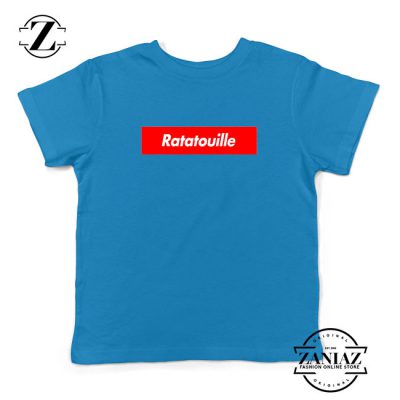 Ratatouille Red Logo Kids Blue Tshirt