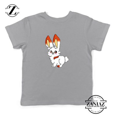Scorbunny Rabbit Kids Sport Grey Tshirt