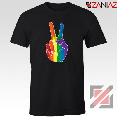 Sign Of Peace Rainbow Tshirt