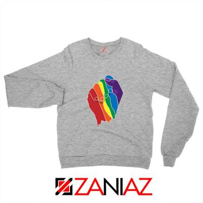 Sign Of Unity Rainbow Sport Grey Sweatshirt