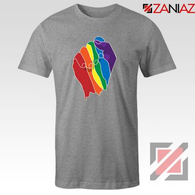 Sign Of Unity Rainbow Sport Grey Tshirt