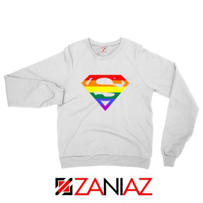 Super Queer White Sweatshirt