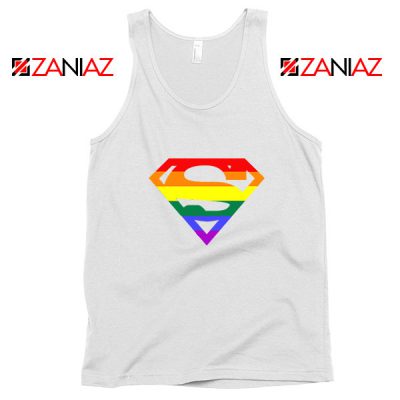 Super Queer White Tank Top