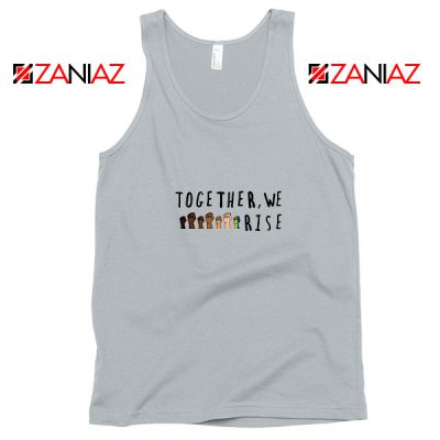 Together We Rise Sport Grey Tank Top