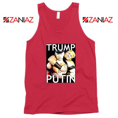 Trump and Putin Red Tank Top