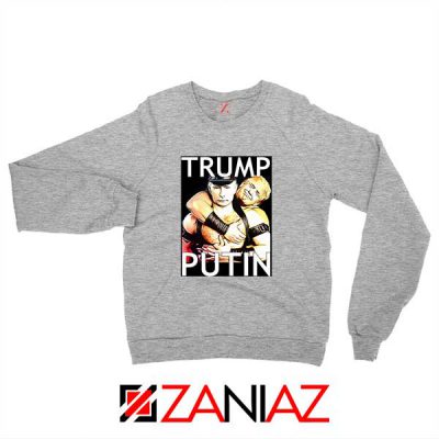 Trump and Putin Sport Grey Sweatshirt
