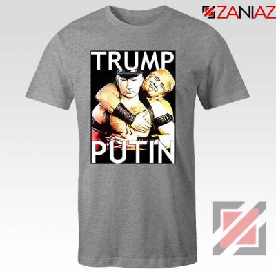 Trump and Putin Sport Grey Tshirt