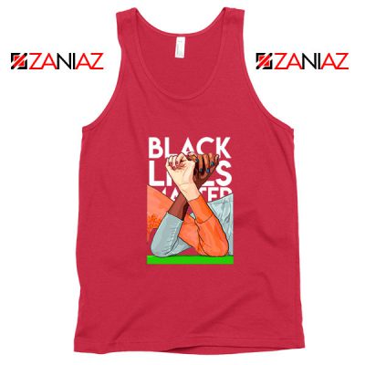 Unity Black And White Red Tank Top