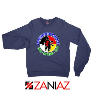 American Indian Movement Navy Blue Sweatshirt