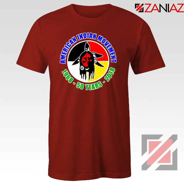 American Indian Movement Red Tshirt