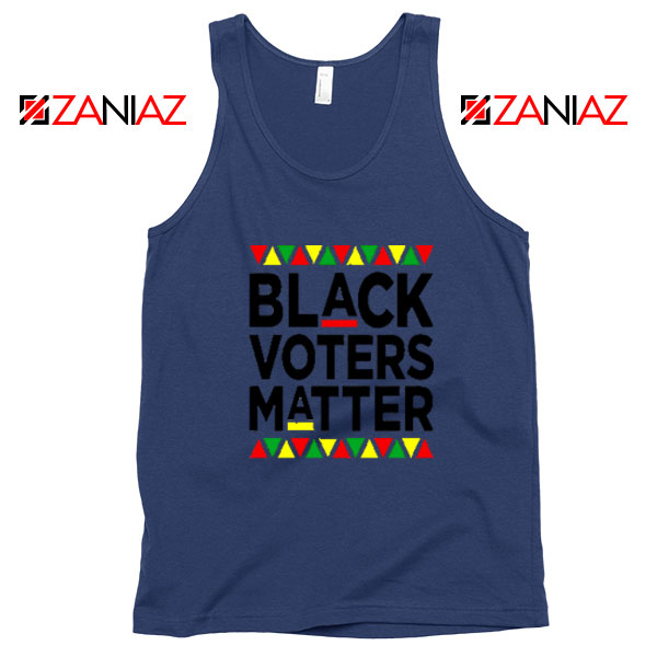 Black Voters Matter Navy Blue Tank Top