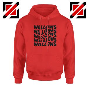 Black Wallows Red Hoodie