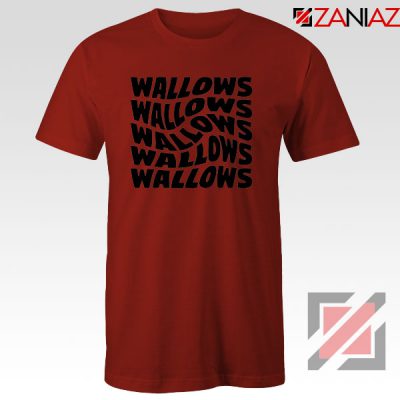 Black Wallows Red Tshirt