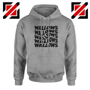 Black Wallows Sport Grey Hoodie