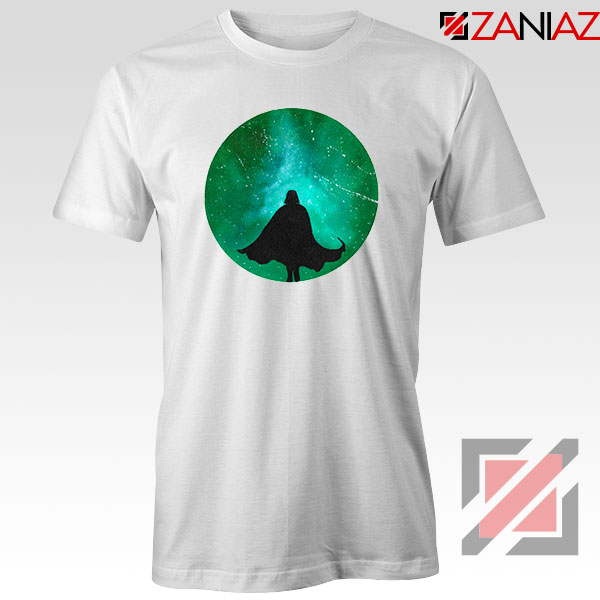 Darth Vader Space White Tshirt