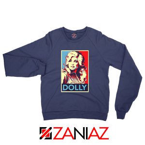 Dolly Parton Navy Blue Sweatshirt