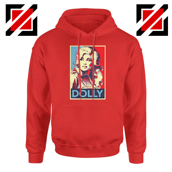 Dolly Parton Red Hoodie