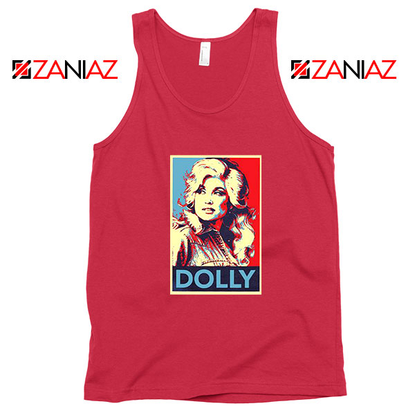 Dolly Parton Red Tank Top