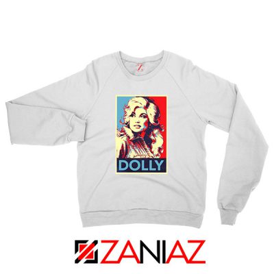 Dolly Parton White Sweatshirt
